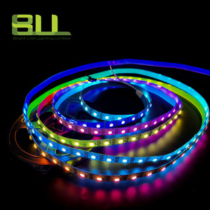 Dc12v sinh thái 1903ic <span class=keywords><strong>RGB</strong></span> thông minh LED <span class=keywords><strong>Strip</strong></span> ánh sáng 5050 LED dải đầy màu sắc cho chiếu sáng trang trí trong nhà - Product Image 6