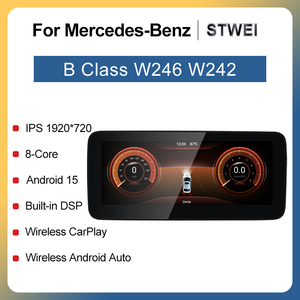 Lecteur multimédia automobile sans fil CNSTWE Qualcomm 685 compatible Android 15 pour Mercedes Benz Classe B W246 W242 4.5 5.0 - Product Image 2