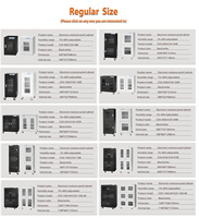 Armoire sèche ESD industrielle moderne en métal 1436L, industrie électronique, anti-humidité, contrôle de l'humidité, hôpital, entrepôt