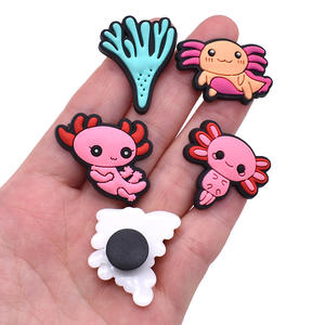 Dijes de <span class=keywords><strong>PVC</strong></span> con Forma de Salamandra, Lindos y Animados, para Decoración de Zapatos, Venta al por Mayor de Fábrica HY - Product Image 3