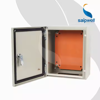 Boîte de commutateur de secours en acier laminée à froid IP65 300*250*200mm boîte de Distribution de courant électrique de clôture métallique étanche