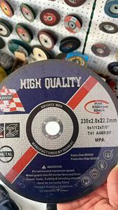 Disques de coupe/roues de découpe abrasives <span class=keywords><strong>SONGQI</strong></span> 230 mm, épaisseur 2,0 mm, haute teneur en alumine-zircone, pour acier inoxydable, personnalisables OEM - Product Image 2