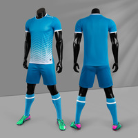 Tenues de football personnalisables pour adultes et jeunes, maillots de football en polyester à séchage rapide et ensembles de vêtements de football - Absorbent la transpiration