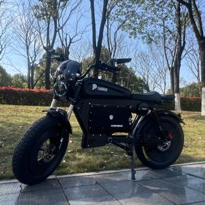 Bicicleta Negra de Aluminio HCBK Modelo 60V con Conectividad NFC, Función de Desbloqueo Antirrobo SS10, Fabricante Original, Personalización Gratuita - Product Image 4
