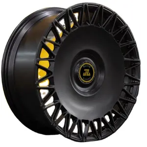 Jiangzao black car wheels forge cerchi in lega cerchi 20 22 24 pollici 5 x120 alluminio forgiato per classe G G55 G63 W463