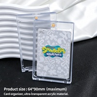 Porte-cartes magnétiques 35PT, porte-cartes One Touch, protection UV, étui en plastique rigide pour cartes à collectionner, étui de présentation pour cartes de jeu