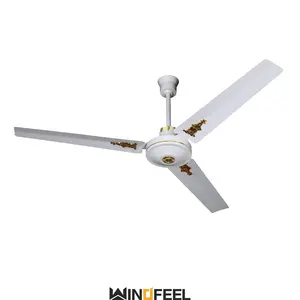 56 Inch/1400Mm Nieuwe Nationale Fabriek Goedkope Plafond Fan W/Aluminium Motor In Skd Pakket Naar Irak dubai Egypte Afrika Zuid-amerika