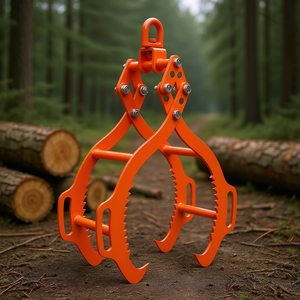 คีมยกซุง 32 นิ้ว 4 กรงเล็บ แบบหมุนได้ สำหรับเครื่องจักรป่าไม้ - Product Image 2