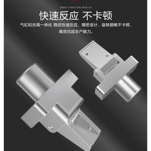 BDQG16 Pneumatic Finger Gripper <b>Miniature</b> Cylinder 25 Degree Single Action Pneumatic Claw - Product Image 3