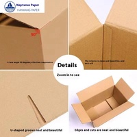 Boîte d'expédition haut de gamme à double paroi en carton ondulé 5 plis écologique réutilisable et étanche de taille personnalisée pour matériaux recyclés