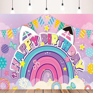 Fondo Fotográfico Personalizable para Cumpleaños, Baby Shower, Mesa <span class=keywords><strong>de</strong></span> Pastel, Fiesta, Diseño <span class=keywords><strong>de</strong></span> Pixel Sandbox, Gran Venta - Product Image 5