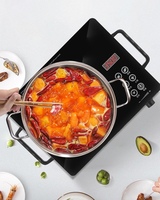 Table de cuisson électrique en céramique haute puissance avec contrôle intelligent de la température pour la cuisson domestique