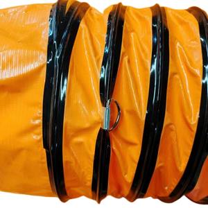 Tubo de plástico flexível para ventilação de exaustor, PVC industrial resistente ao fogo, 5M - Product Image 3