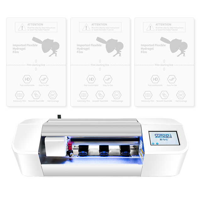 TPU Hydrogel Film Cutter Cut Any Phone Models Over 8000 Mobile Screen Protector for Making Machine