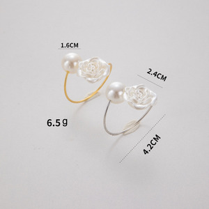 Anneaux <span class=keywords><strong>de</strong></span> <span class=keywords><strong>serviette</strong></span> Ychon, anneaux <span class=keywords><strong>de</strong></span> <span class=keywords><strong>serviette</strong></span> en perles brillantes, anneaux <span class=keywords><strong>de</strong></span> <span class=keywords><strong>serviette</strong></span> en forme <span class=keywords><strong>de</strong></span> rose blanche, boucles <span class=keywords><strong>de</strong></span> <span class=keywords><strong>serviette</strong></span> pour la décoration <span class=keywords><strong>de</strong></span> banquet <span class=keywords><strong>de</strong></span> mariage - Product Image 6