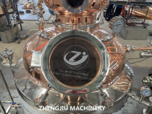 250L alta qualidade álcool destilação equipamentos cobre ainda para casa destiladores etanol com alambic - Product Image 3