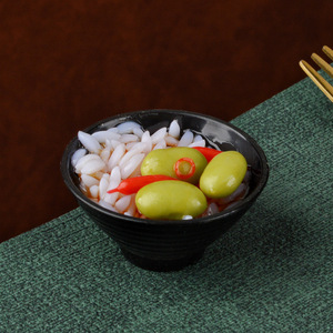 ชุดจำลองข้าวสไตล์เสฉวนขนาด 5 ซม. พร้อมท็อปปิ้ง ชุด DIY ตู้โชว์ข้าวสไตล์ญี่ปุ่น - Product Image 6