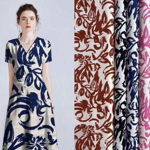 <span class=keywords><strong>Prix</strong></span> le plus bas Stock Lot 100% Rayonne impression numérique tissu Challis imprimé Viscose tissu prêt marchandises pour <span class=keywords><strong>robe</strong></span> - Product Image 3