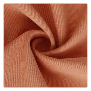 Chinese Supplier Cotton Elastane Fabric 97% Cotton 3% Spandex Plain Dyed Twill Stretch Chino Fabric