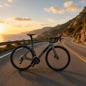 จักรยานเสือหมอบ 700C Aero Carbon Road KOZO Gen.1 SENSAH 24 สปีด ระบบดิสก์ไฮดรอลิก มีให้เลือกทั้งแบบอะลูมิเนียมและชุดล้อ KOZO Generation (รุ่นพื้นฐาน) T8 - Product Image 5