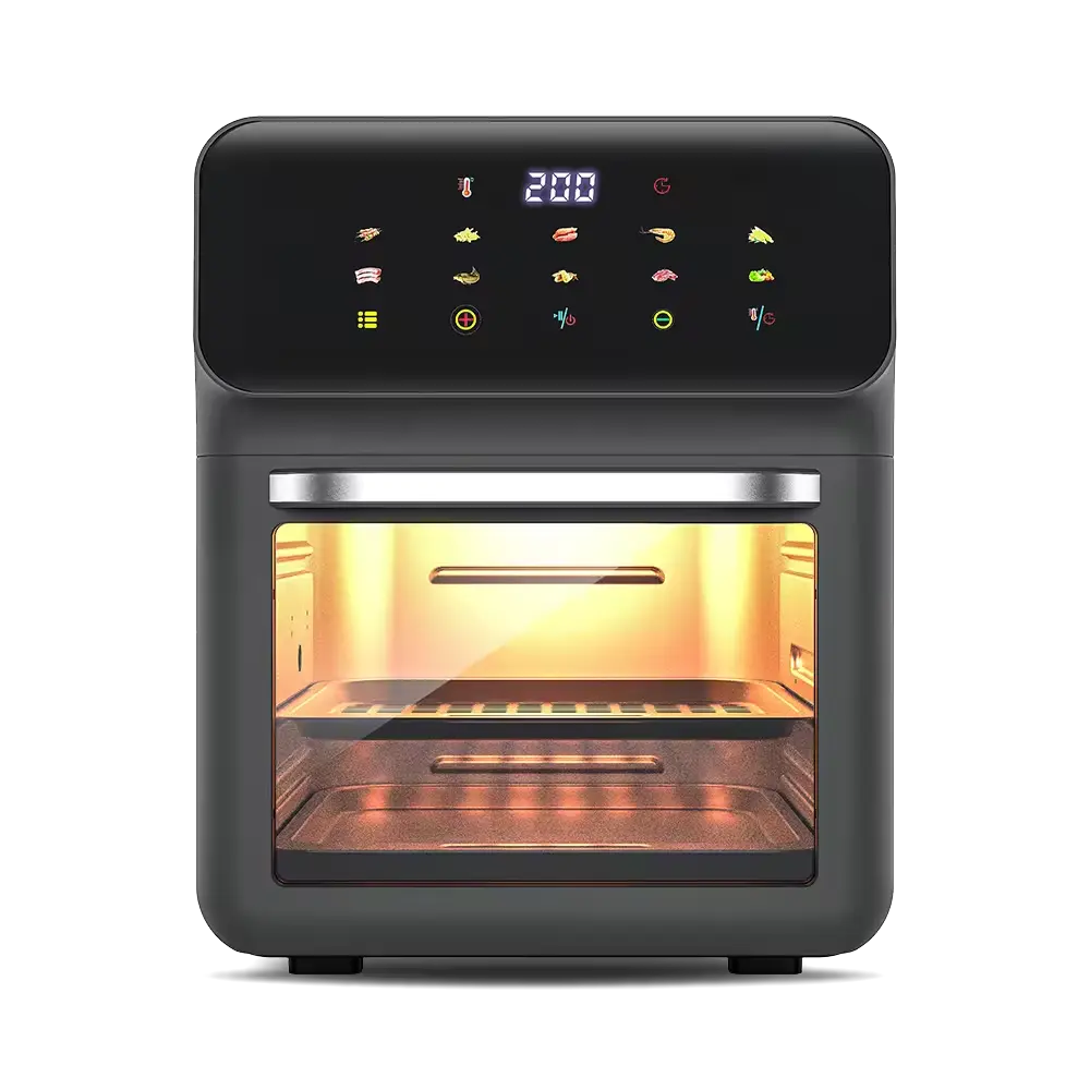 The new electric oven air fryer intelligent baking, steaming, baking, French fries and barbecue one piece