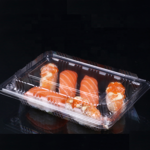 Fruit Food Packaging Container Clear Plastic boxes fruit clamshell hot dog tray bread cannoli eclair box sushi container box