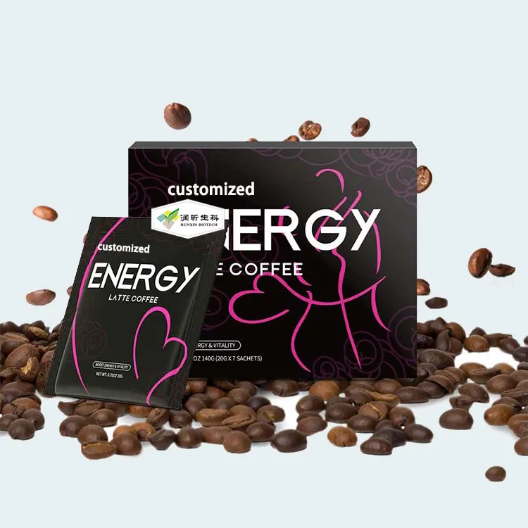 Tongkat Ali Maca Ganoderma Cordyceps 4-In-1 Instant Champignon Koffie Energie Koffie Voor De Mens
