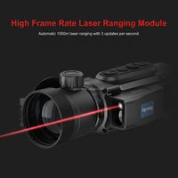 Monoculaire thermique Sytong XM2.0-650LRF avec télémètre, dispositif de détection thermique, distance de détection pour la chasse, utilisation civile uniquement