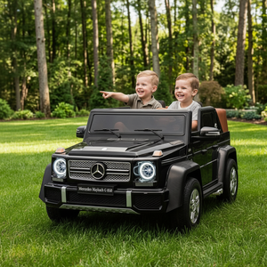 Voiture électrique pour enfants <span class=keywords><strong>Mercedes</strong></span> Benz Maybach <span class=keywords><strong>G650</strong></span> à 2 places, batterie rechargeable 24V, voitures à pédales surdimensionnées pour adultes et enfants - Product Image 6