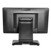 Sistema POS Windows 10 de Alta Resolución, Máquina Todo en Uno POS de 15.6 Pulgadas, Inter N97 8+128GB, Compatible con Cajón de Efectivo e Impresora