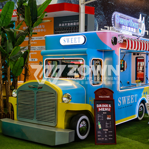 Camión de Comida Eléctrico, Camioneta de Catering Móvil con Licuadoras y Refrigerador, Perfecto para Clientes Conscientes de la Salud - Product Image 5