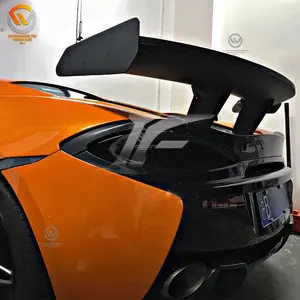 Gövde GTS kanat için McLaren 540C 570S 570GT karbon Fiber arka yarış Spoiler