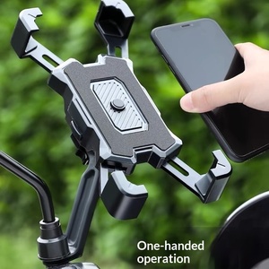 Support de téléphone pour moto et vélo, fixation anti-vibration pour guidon, maintien sécurisé pour la navigation, vente en gros - Product Image 4
