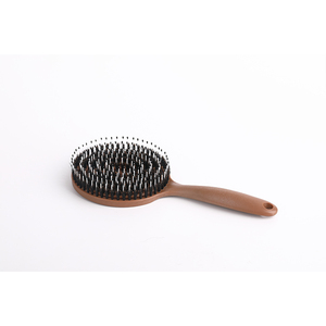 <span class=keywords><strong>MY</strong></span> GIRL Brosse à cheveux portable et écologique à manche en plastique avec peigne à côtes moelleuses pour cheveux humides et secs Durable pour un usage domestique - Product Image 2