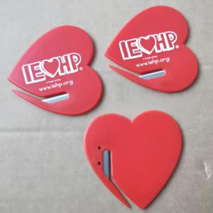 Promosi Logo kustom berbentuk hati DIY Pembuka surat kelas ODM & pembuka amplop mendukung OEM - Product Image 1