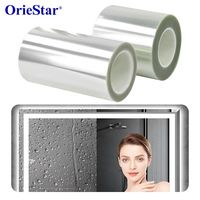 Rollo de Película Reflectante Brillante para Pantalla de Teléfono Inteligente con Base de PET, Material Decorativo y Protector de Superficie