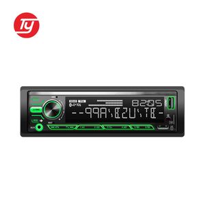 Autoradio 1 Din Lecteur MP3 Tuner FM Chargeur de téléphone <span class=keywords><strong>USB</strong></span> Audio stéréo de voiture SD TF <span class=keywords><strong>USB</strong></span> Lecteur multimédia autoradio Télécommande - Product Image 1