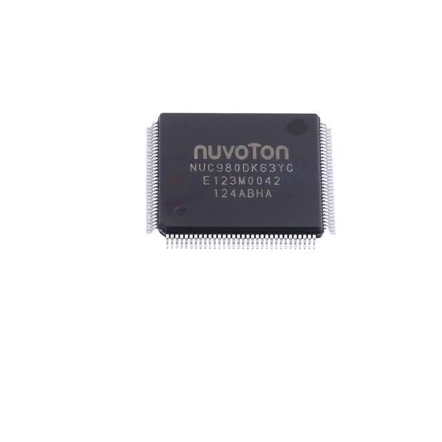 Nuc980Dk63Yc Nuvoton Lqfp-128 Arm926Ej-S 32Bit Microprocessor 300Mhz