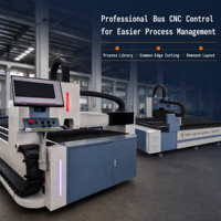 Machine de découpe laser à fibre industrielle 1500W-6000W, découpeuse laser CNC pour métaux, table unique, refroidissement par eau, AI Schneider pour tôles