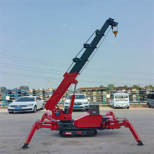 Mesin derek laba-laba perayap kompak pengukuran langsung dari pabrik baru dengan kapasitas 1.2T Tinggi pengangkat 7m - Product Image 3