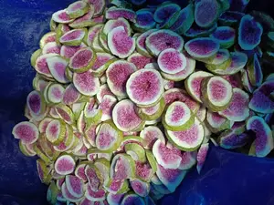 Guoyue Lyophilisé Fig Gefriergetrocknete Feige lyofilizovane Tranche De Fruit Lyophilisé Fig Moitié