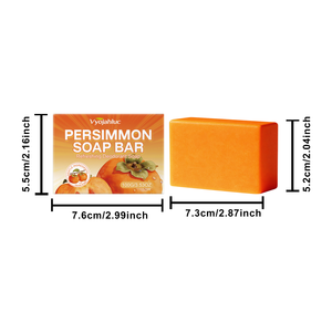 Persimmon Fresh Bath <b>Soap</b> Gentle Formula Daily Cleansing Body Skin Refreshing Bath <b>Soap</b> - Product Image 2