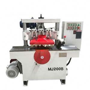 Scie à découper automatique à lames multiples, scie circulaire multifonctionnelle à lames multiples pour bois, scie à lames multiples à transfert automatique de matériaux courts - Product Image 5