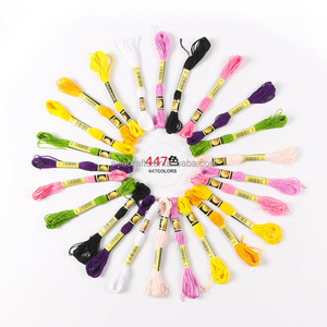 Filo per <span class=keywords><strong>Punto</strong></span> <span class=keywords><strong>Croce</strong></span> Cinese, Filo CXC per <span class=keywords><strong>Punto</strong></span> <span class=keywords><strong>Croce</strong></span>, Filo da Ricamo in 447 Colori - Product Image 5