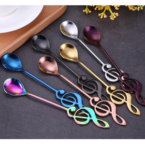 Cuchara <span class=keywords><strong>de</strong></span> café <span class=keywords><strong>de</strong></span> música clásica <span class=keywords><strong>de</strong></span> acero inoxidable, cuchara <span class=keywords><strong>de</strong></span> postre, Material ecológico para regalos <span class=keywords><strong>de</strong></span> fiesta <span class=keywords><strong>de</strong></span> té y camping - Product Image 3
