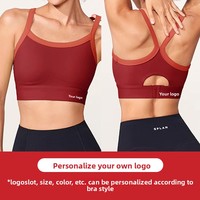 [Personalizado] Ropa Interior Deportiva Universal para Mujer, de Alta Tecnología, Antideslizante, de Secado Rápido, de Nailon y Elastano, para Yoga y Fitness