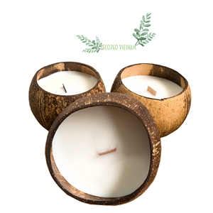 Los Más Vendidos Eco2go Vietnam, Recipientes para Velas de Cáscara de Coco, 100% Naturales, Hechos a Mano, Ecológicos, Orgánicos, Decoración para el Hogar de Acción de Gracias - Product Image 6