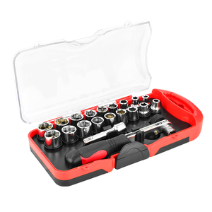 Bộ Công Cụ Ổ Cắm Tay Cầm 124 Cái, Bộ Công Cụ Ổ Cắm Cờ Lê Ổ Cắm Dụng Cụ Cho Xe Hơi - Product Image 1