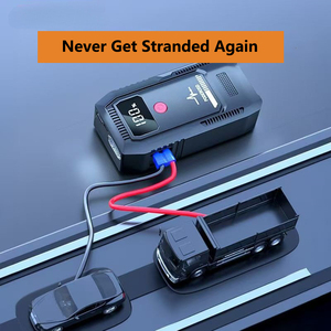Démarreur de voiture d'urgence tout-en-un avec batterie externe 600A Courant de crête 6000mAh Portable Sûr Multifonction Puissant pour utilisation en cas d'urgence - Product Image 1