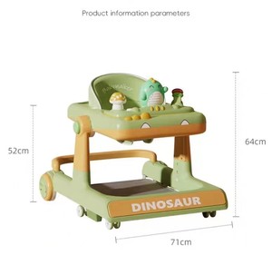 Nouveau design <span class=keywords><strong>4</strong></span> en 1 Push avec musique à roulettes avec <span class=keywords><strong>roues</strong></span> et siège Trotteur pour bébé anti-renversement pour enfants - Product Image 6